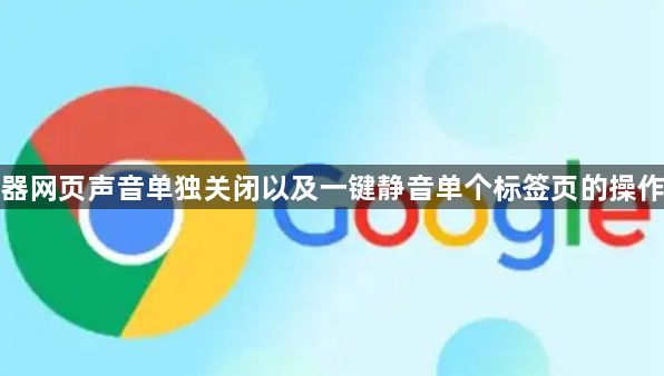浏览器网页声音单独关闭以及一键静音单个标签页的操作技巧1