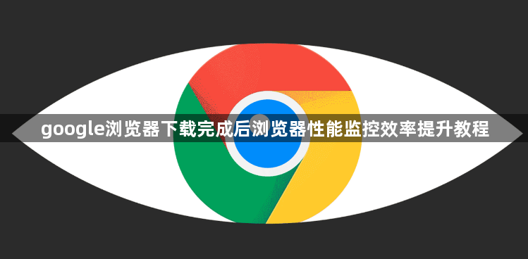 google浏览器下载完成后浏览器性能监控效率提升教程1