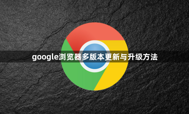 google浏览器多版本更新与升级方法1