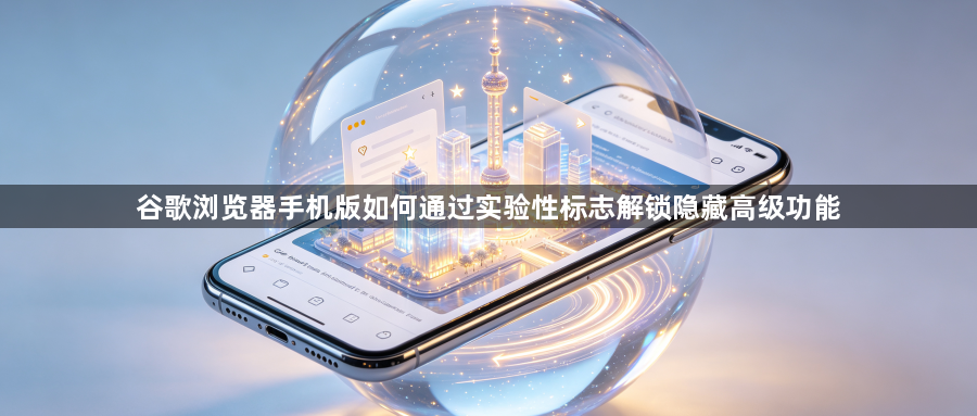 谷歌浏览器手机版如何通过实验性标志解锁隐藏高级功能1