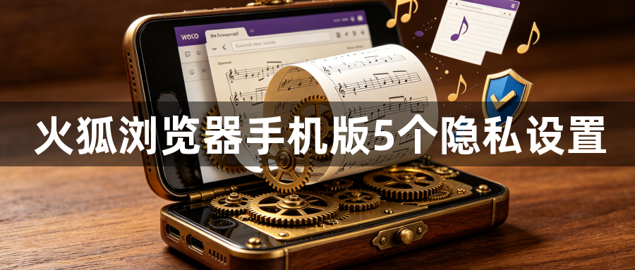 火狐浏览器手机版5个隐私设置1