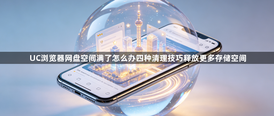 UC浏览器网盘空间满了怎么办四种清理技巧释放更多存储空间1