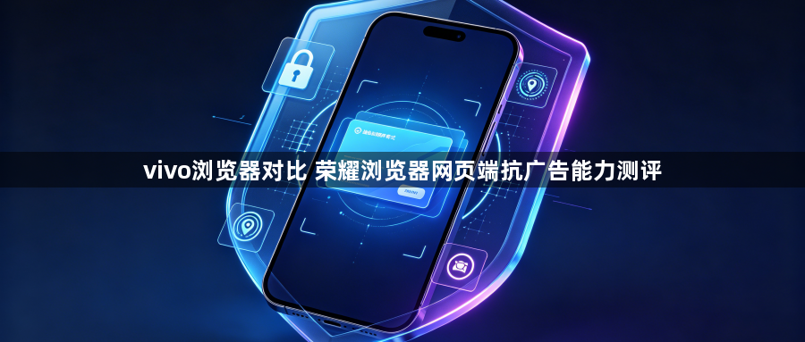 vivo浏览器对比 荣耀浏览器网页端抗广告能力测评1