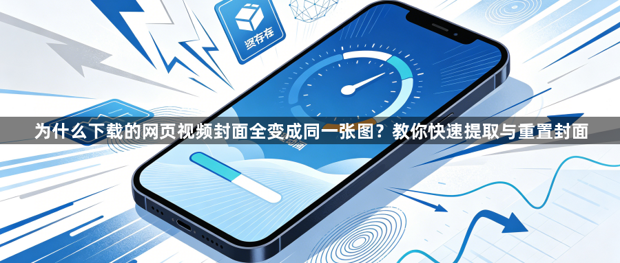 为什么下载的网页视频封面全变成同一张图？教你快速提取与重置封面1