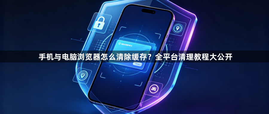 手机与电脑浏览器怎么清除缓存？全平台清理教程大公开1