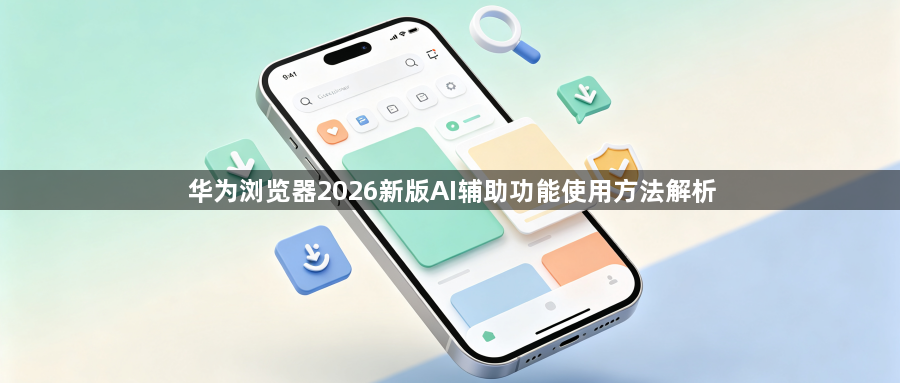 华为浏览器2026新版AI辅助功能使用方法解析1