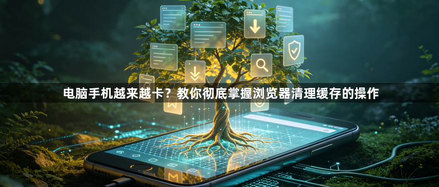 电脑手机越来越卡？教你彻底掌握浏览器清理缓存的操作1