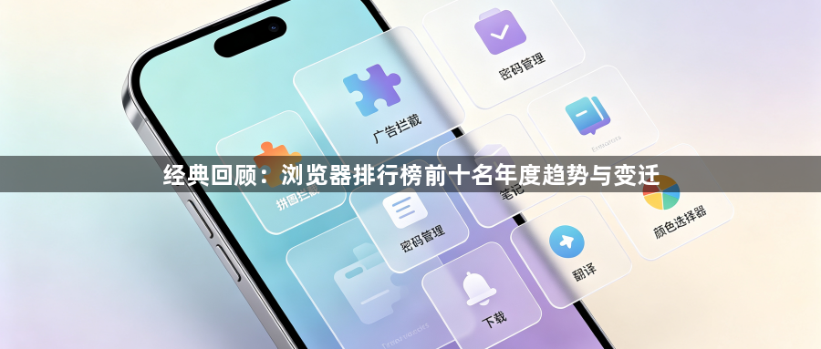 经典回顾：浏览器排行榜前十名年度趋势与变迁1