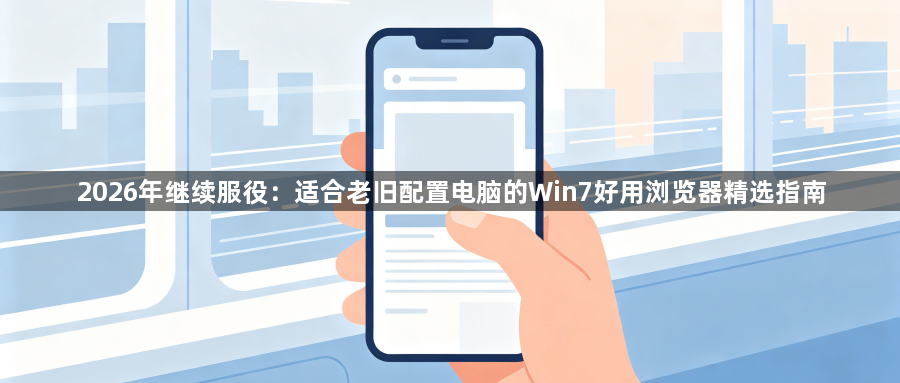 2026年继续服役：适合老旧配置电脑的Win7好用浏览器精选指南1