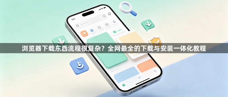 浏览器下载东西流程很复杂?全网最全的下载与安装一体化教程1