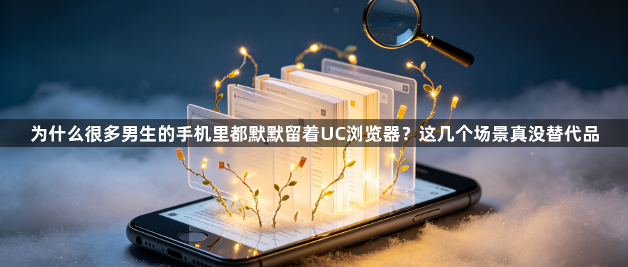 为什么很多男生的手机里都默默留着UC浏览器？这几个场景真没替代品1