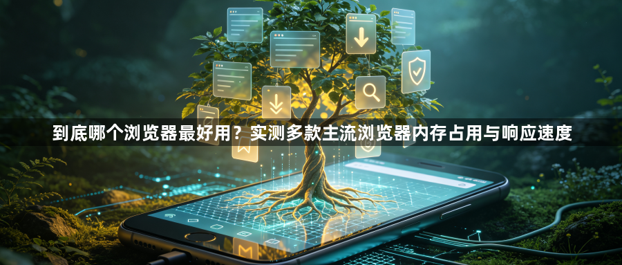 到底哪个浏览器最好用？实测多款主流浏览器内存占用与响应速度1