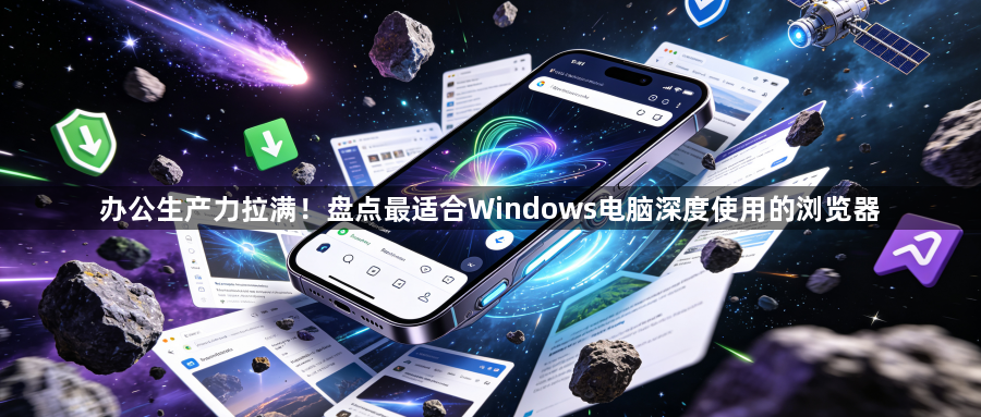 办公生产力拉满!盘点最适合Windows电脑深度使用的浏览器1