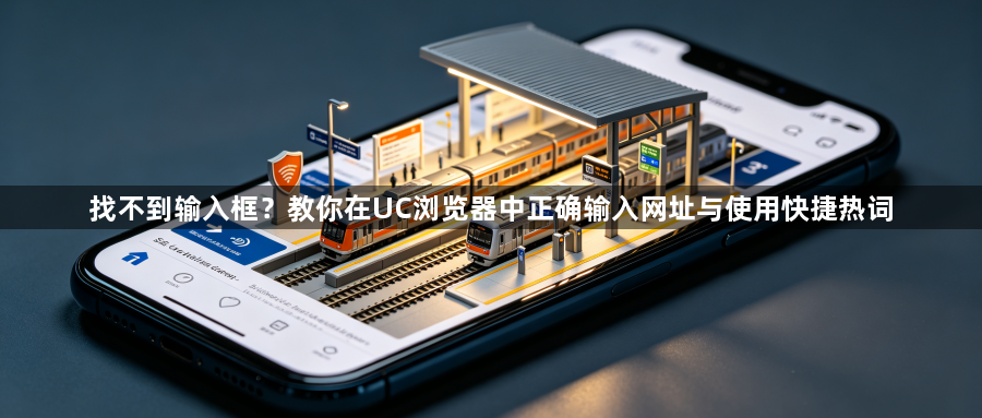 找不到输入框？教你在UC浏览器中正确输入网址与使用快捷热词1
