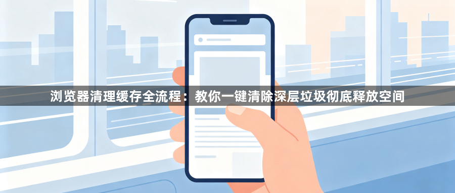 浏览器清理缓存全流程：教你一键清除深层垃圾彻底释放空间1